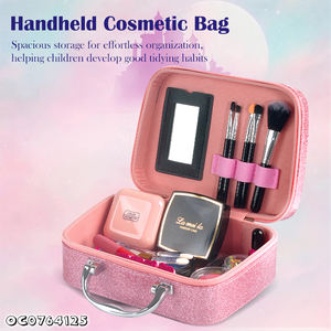 Portable enfants semblant jouer beauté habiller cosmétiques boîte de <span class=keywords><strong>maquillage</strong></span> filles Kit de <span class=keywords><strong>maquillage</strong></span> mode enfants jouets pour 8 <span class=keywords><strong>ans</strong></span> <span class=keywords><strong>fille</strong></span> <span class=keywords><strong>maquillage</strong></span> - Product Image 4