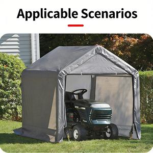Abri <span class=keywords><strong>de</strong></span> rangement extérieur portable pour <span class=keywords><strong>moto</strong></span>, VTT, housse <span class=keywords><strong>de</strong></span> <span class=keywords><strong>voyage</strong></span> imperméable et solution <span class=keywords><strong>de</strong></span> protection - Product Image 6