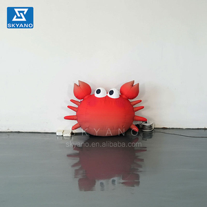 Modèle gonflable de ballon de <span class=keywords><strong>crabe</strong></span> de <span class=keywords><strong>fer</strong></span> <span class=keywords><strong>à</strong></span> <span class=keywords><strong>cheval</strong></span> pour le modèle gonflable de décoration de publicité de thème d'océan de promotion d'ouverture - Product Image 1