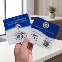 Code QR personnalisé pour Google, Instagram, Facebook, cartes NFC de révision, code QR 13,56 MHz pouvant définir un lien indépendamment, carte adhésive.