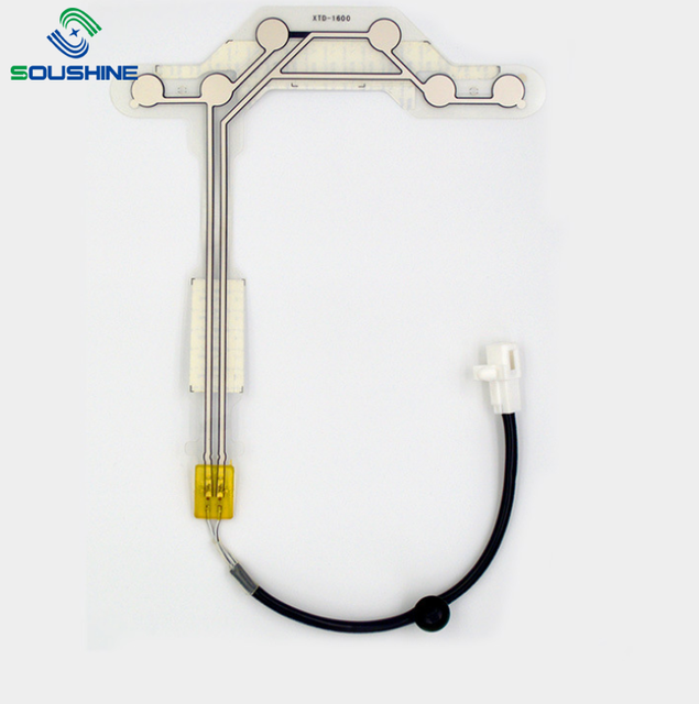 FSR Single Zone Wearable Smart Insole Sensor Manufacturer Thin Film Strip Trigger Force Thickness Sensing Points Pressure Sensor