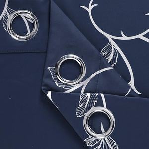 <span class=keywords><strong>Rideaux</strong></span> de luxe européens imprimés, occultants en feuille <span class=keywords><strong>d</strong></span>'aluminium, gris <span class=keywords><strong>pour</strong></span> adolescents enfants <span class=keywords><strong>chambre</strong></span> à coucher, salon, ensembles de panneaux de fenêtre - Product Image 5