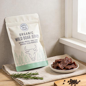 Bolsa de Mylar de Alta Calidad con Acabado Mate, Personalizada, de Grado Alimenticio, con Cierre Hermético, para Carne Seca, con Ventana Transparente - Product Image 2