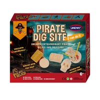 Divertido Kit de Excavación de Fósiles del Océano del Tesoro Pirata, Explora la Ciencia, Juguetes de Excavación, Kit de Excavación para la Educación de los Niños
