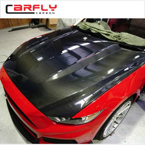 Capot en fibre de carbone de style OEM pour <span class=keywords><strong>Ford</strong></span> <span class=keywords><strong>MUSTANG</strong></span> 2015-2017 - Product Image 5