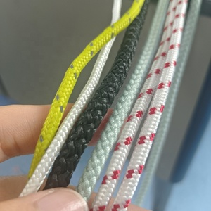 Cordon en paracorde durable de 4 mm, corde en nylon tressé de 4 mm, corde en <span class=keywords><strong>polyester</strong></span> nylon 66 <span class=keywords><strong>polyamide</strong></span> rouge, bleu marine, or, blanc, vert pour l'extérieur - Product Image 5