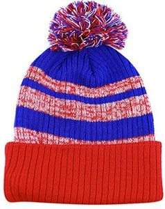 Berretto invernale invernale caldo berretto da sci squadra di calcio in Jacquard in maglia sportiva berretti - Product Image 6