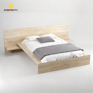 <span class=keywords><strong>Letto</strong></span> Matrimoniale in Legno Ecologico per Camera d'Albergo, Appartamento e Ostello - Product Image 4