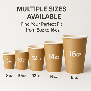 Gobelet en papier kraft jetable personnalisé de 16oz gobelets en papier de <span class=keywords><strong>café</strong></span> salubre pour aliments vente en gros pour <span class=keywords><strong>café</strong></span> boisson smoothie utilisation - Product Image 4