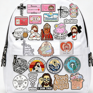 31 Estilos <span class=keywords><strong>de</strong></span> la Serie <span class=keywords><strong>de</strong></span> Creencias Religiosas: Pin Esmaltado <span class=keywords><strong>de</strong></span> <span class=keywords><strong>Jesús</strong></span>, El Señor es mi Pastor, Divertido Broche <span class=keywords><strong>de</strong></span> Oveja Bíblica Española, Joyería, Regalo - Product Image 1