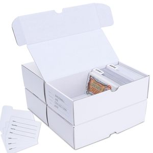 Caja <span class=keywords><strong>de</strong></span> Almacenamiento <span class=keywords><strong>de</strong></span> Cartón Corrugado con Divisores y Etiquetas para Almacenamiento y Colección <span class=keywords><strong>de</strong></span> Tarjetas <span class=keywords><strong>de</strong></span> Estrellas Pop/TCG/Magic/Mtg, Horizontal - Product Image 2