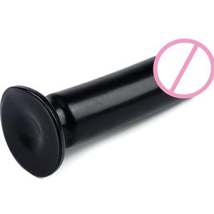 Plug Anal de Gran Tamaño con Forma de Misil, Sin Núcleo, con Ventosa, para Masturbación Femenina, Color Negro, Bomba Atómica - Product Image 4