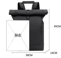 Groothandel Rolltop Rugzak Met Laptop Compartiment Voor 15.6 Inch Computer, Mannen Vrouwen Waterdichte Anti-Diefstal Laptop Rugzak