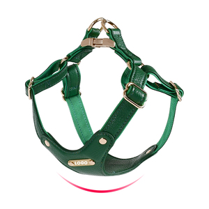 Da Không Thấm Nước Con Chó Khai Thác Và Dây Xích Thiết Lập Có Thể Điều Chỉnh Bán Buôn Cổ Phiếu Cá Nhân Sang Trọng Nhỏ Lớn Vật Nuôi Cổ Áo Ngực Đi Bộ - Product Image 5