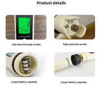 Stylo testeur d'hydrogène H2 4-en-1, pH-mètre numérique avec ATC, mesure du pH/ORP/H2/TEMP
