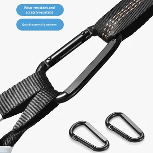 <span class=keywords><strong>Hamac</strong></span> portable en tissu épaissi anti-retournement pour <span class=keywords><strong>deux</strong></span> personnes, capacité de 200 kg, pour enfant, unisexe, adulte, intérieur/extérieur/camping - Product Image 4