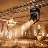 LED 300W Modul Beam Light Weiß LED Moving Head Beam 540 °   Pan 270 °   Neigbare DMX512 RDM Bühnenbeleuchtung für Disco, Hochzeit, Party und Konzert