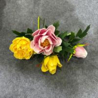 T-FT106 Fleurs en mousse EVA de haute qualité, fleurs décoratives, couronnes et plantes, décoration et fournitures de mariage, aménagement paysager, vente en gros
