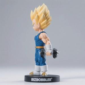 Tùy Chỉnh Phong Cách Nhựa Thủ Công Mỹ Nghệ Thực Tế Hải Lý Siêu Anh Hùng Đầu Mannequin Thiết Kế Xe Trang Trí Nội Thất Phim Hoạt Hình Hộp Đồ Trang Sức Bizbobbler A-89Mascot - Product Image 3