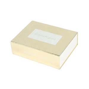 Scatola Regalo Magnetica Ecologica Personalizzabile con Logo, in Cartone Beige per Confezioni Cosmetiche - Product Image 2