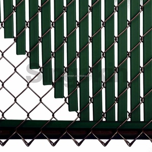 Service de traitement soudé galvanisé de lamelles de confidentialité de barrière de maillon de chaîne enduit de PVC pour des lamelles pour la clôture de maillon de chaîne - Product Image 3