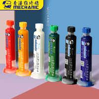 MECHANIC 10CC masque de soudure à photopolymérisable UV Flux d'huile d'encre pour PCB BGA peinture prévenir les arcs corrosifs pâte de soudage Flux d'huile