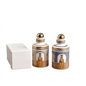 Botella de Porcelana Pequeña de Lujo Estilo Bohemio Europeo para Potpourri, Aromatizante y Ambientador para Oficina, Ecológica - Product Image 1