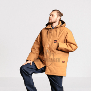 Bomber de Lona Caqui FR con Aislamiento Térmico para Invierno, Costuras Soldadas, Nivel D, Certificado CE, Resistente al Fuego y al Calor, ASTM F1506 CAT4 54cal/cm2 - Product Image 4