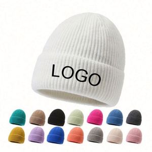 Design Low MOQ Custom Cute Manufacture <b>Hats</b> Unisex Winter Warm <b>Hats</b> <b>for</b> Outdoor Activities - Product Image 3