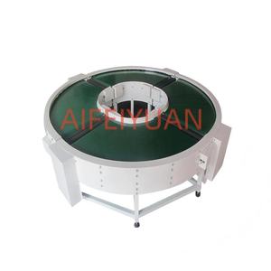 حزام أخضر بسرعة 45/42 درجة ناقل الدوران قابل للتعديل من كلوريد البولي فينيل من أجل مزرعة اللوجستيات الجديدة - Product Image 4