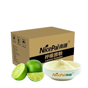 Pó de Suco de Limão Verde Concentrado Spray Natural para Mistura Instantânea de Chá de Limão Bebida em Pó da Fábrica BRC - Product Image 1