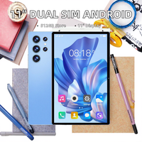 Tablet S25 Ultra 5G con Tarjeta SIM, 12GB, MTK, Pantalla de 10.1 Pulgadas, Android, Todas las Redes, Descarga de Aplicaciones de Google Store, Videollamadas, Fotos