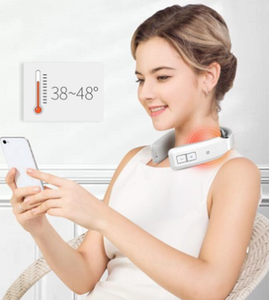 Masajeador de cuello Cervical inteligente, masajeador portátil con calefacción, nuevo diseño - Product Image 2