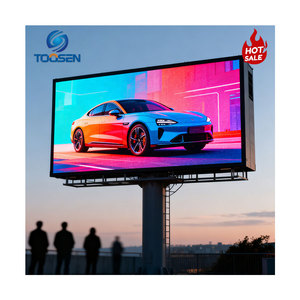 ความสว่างสูง4000nits 4K 8K HD ป้ายดิจิตอลกลางแจ้งสีเต็ม P6 P10 P8จอแสดงผล LED กลางแจ้งกันน้ำ - Product Image 1