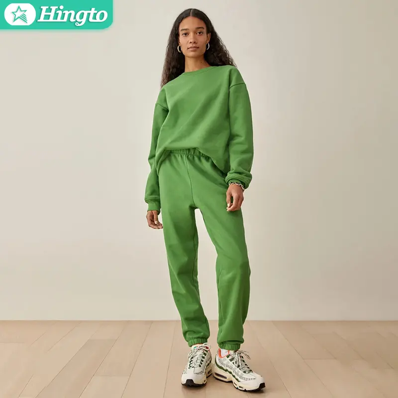 custom Logo Hoodies Women Polyester tech fleece Sportswear jogger tracksuit womens Wholesale Sweatpants