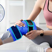 Attelle de Genou Réfrigérante Respirante Hautement Évaluée, Réutilisable, pour Thérapie par le Froid, Blessures Sportives et Tendinite