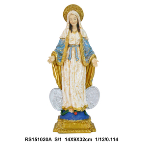 Cuna <span class=keywords><strong>de</strong></span> Navidad, estatua <span class=keywords><strong>de</strong></span> Nuestra Señora <span class=keywords><strong>de</strong></span> María, adorno <span class=keywords><strong>de</strong></span> Virgen María para Navidad, vacaciones, resina, decoración Católica - Product Image 3