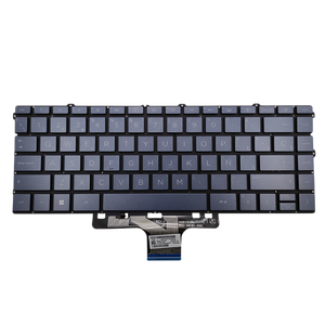 Clavier d'ordinateur portable rétroéclairé espagnol SP pour <span class=keywords><strong>HP</strong></span> pavillon X360 14-<span class=keywords><strong>DV</strong></span> 14-dv0003TX 14-DW 14-EK 13-BB SG-B0510-XEA clavier SN6193BL7 - Product Image 1