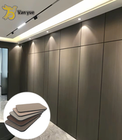 Panneau mural moderne en PVC ignifuge à texture multiple pour la maison