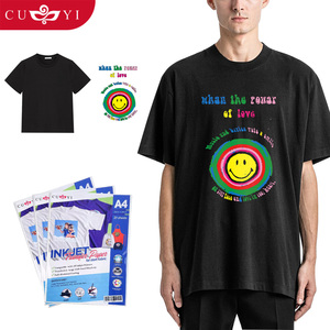 CUYI nouveauté <span class=keywords><strong>papier</strong></span> de sublimation blanc de haute qualité <span class=keywords><strong>papier</strong></span> de <span class=keywords><strong>transfert</strong></span> A4 Quik Dry pour imprimante à sublimation pour <span class=keywords><strong>tissu</strong></span> <span class=keywords><strong>foncé</strong></span> - Product Image 2