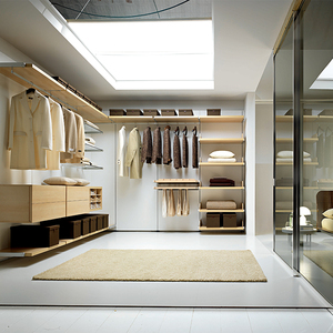 Système complet d'organisation de <span class=keywords><strong>chambre</strong></span> <span class=keywords><strong>à</strong></span> <span class=keywords><strong>coucher</strong></span>, <span class=keywords><strong>dressing</strong></span> et <span class=keywords><strong>armoire</strong></span> sur mesure avec portes coulissantes élégantes, et meuble TV assorti - Product Image 1