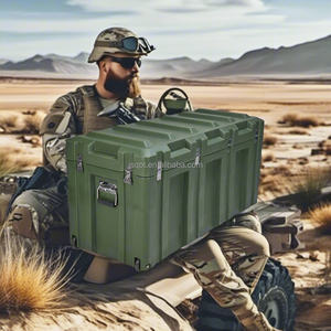 Transporte seguro y almacenamiento de equipos de protección personal y suministros para desastres Estuche protector de rescate moldeado de plástico <span class=keywords><strong>Roto</strong></span> - Product Image 2