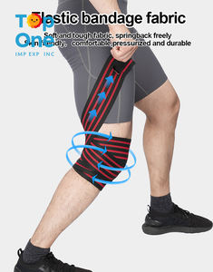 Top One - Accesorios de Entrenamiento para Levantamiento de Pesas y Sentadillas, Rodillera Elástica Ajustable Unisex para Powerlifting - Product Image 4