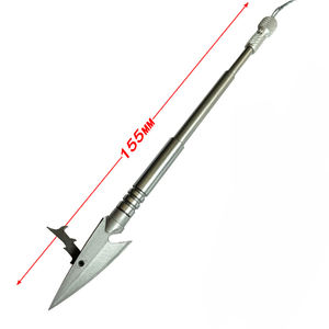Tirachinas de acero inoxidable para agua profunda, <span class=keywords><strong>dardos</strong></span> magnéticos en el interior, flechas de pesca con <span class=keywords><strong>plumas</strong></span> de plástico para pescar - Product Image 1