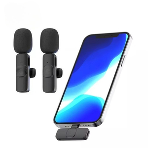 Nouveau microphone cravate sans fil pour enregistrement vidéo YouTube avec puce intégrée - Product Image 1