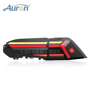 ไฟท้ายรถยนต์ LED สีแดง รุ่นใหม่ AURON กันน้ำ ผลิตจากวัสดุ ABS สำหรับรถยนต์ Rav4 ปี 2020-2025 แรงดันไฟฟ้า 12V พร้อมไฟเบรก - Product Image 1