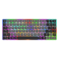 CX31 Low Profile Gaming Keyboard, Triple Connection Modes, Wear-resistant PBT Keycaps, 1.5m Cable, for Daily Work & Game