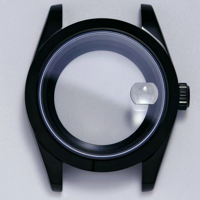 40mm Stainless Steel Watch Case with Sapphire Glass 28.5mm Dial 20mm Lug Width Compatible with NH35/NH36 Movement
