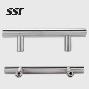 SSR Furniture T bar Cabinet Door Handle Stainless Steel <b>Pulls</b> <b>Knobs</b> Kitchen <b>Drawer</b> Handles - Product Image 2