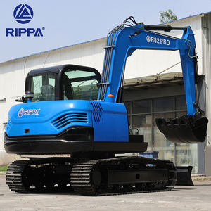 RIPPA nuovi escavatori medi idraulico cingolato 8 Ton grande escavatore scavatore - Product Image 4